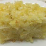 Bolo de mandioca com coco sem glúten e sem leite