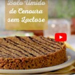 Bolo úmido de cenoura