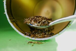 Chá de abacaxi com canela