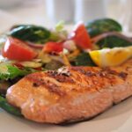 Salada de salmão e batata