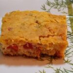 Torta de palmito com tomates