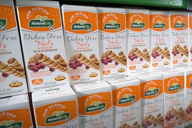 Rolinhos de wafer de baunilha, produzdos pela Kodilar