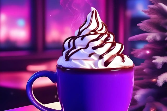 Chocolate Quente com Morangos